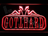 Gotthard 2 LED Neon Sign USB - Red - TheLedHeroes