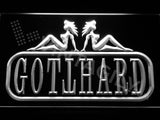 Gotthard 2 LED Sign - White - TheLedHeroes