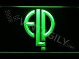 Emerson Lake & Palmer LED Neon Sign USB - Green - TheLedHeroes