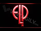 Emerson Lake & Palmer LED Neon Sign USB - Red - TheLedHeroes
