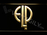 Emerson Lake & Palmer LED Neon Sign USB - Yellow - TheLedHeroes