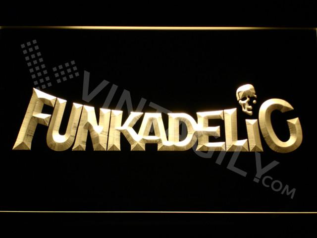 Funkadelic LED Neon Sign USB - Yellow - TheLedHeroes