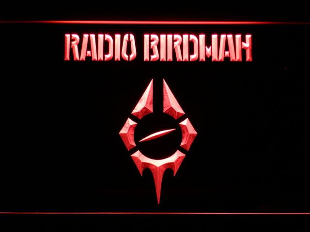 Radio Birdman LED Neon Sign USB - Red - TheLedHeroes