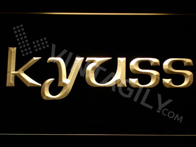 Kyuss 2 LED Neon Sign USB - Yellow - TheLedHeroes
