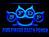 Five Finger Death Punch LED Sign - Blue - TheLedHeroes