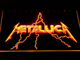 Metallica (2) LED Neon Sign Electrical - Orange - TheLedHeroes