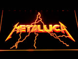 FREE Metallica (2) LED Sign - Orange - TheLedHeroes