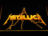 Metallica (2) LED Neon Sign USB - Yellow - TheLedHeroes