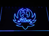 Hank Williams LED Neon Sign USB - Blue - TheLedHeroes