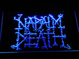 FREE Napalm Death LED Sign - Blue - TheLedHeroes