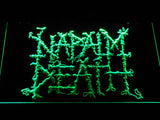 Napalm Death LED Neon Sign USB - Green - TheLedHeroes
