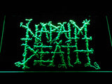 FREE Napalm Death LED Sign - Green - TheLedHeroes