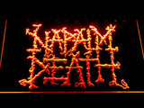 FREE Napalm Death LED Sign - Orange - TheLedHeroes