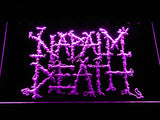 FREE Napalm Death LED Sign - Purple - TheLedHeroes
