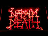FREE Napalm Death LED Sign - Red - TheLedHeroes