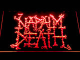 Napalm Death LED Neon Sign USB - Red - TheLedHeroes