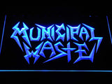 Municipal Waste LED Neon Sign USB - Blue - TheLedHeroes