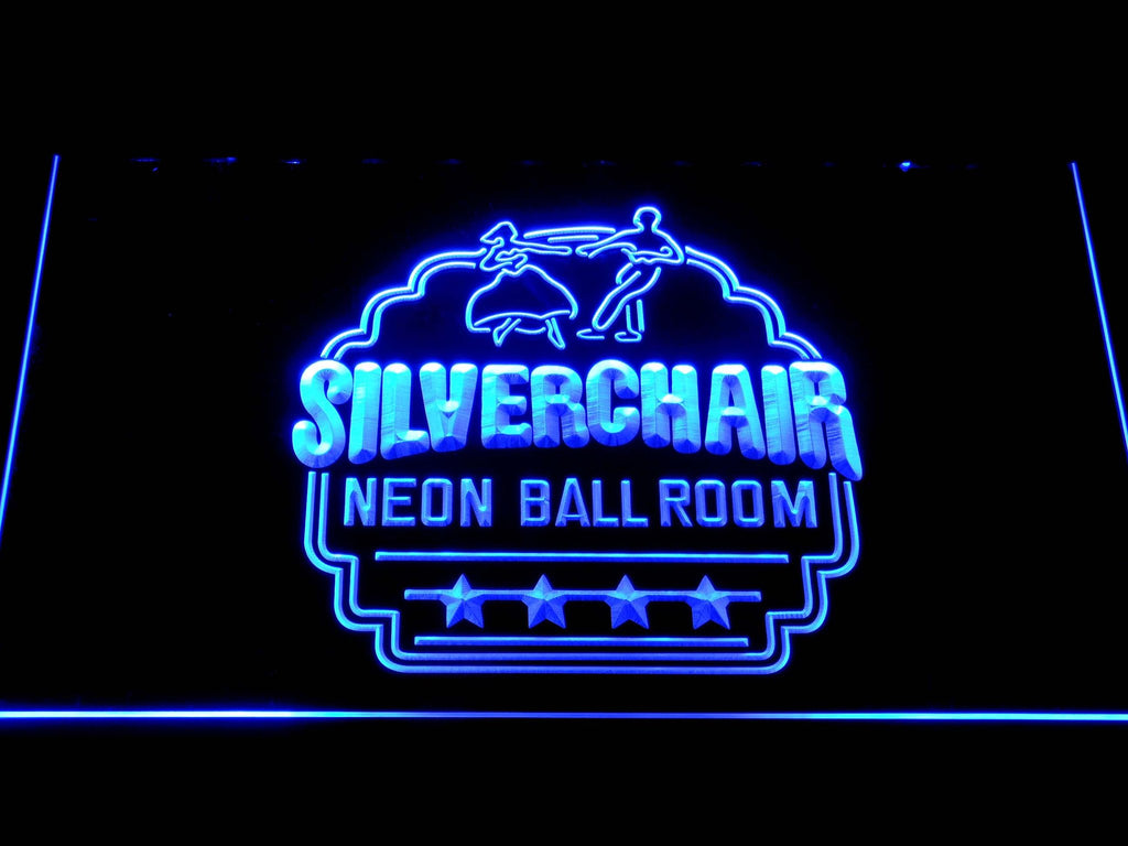 Silverchair Ballroom LED Neon Sign USB - Blue - TheLedHeroes