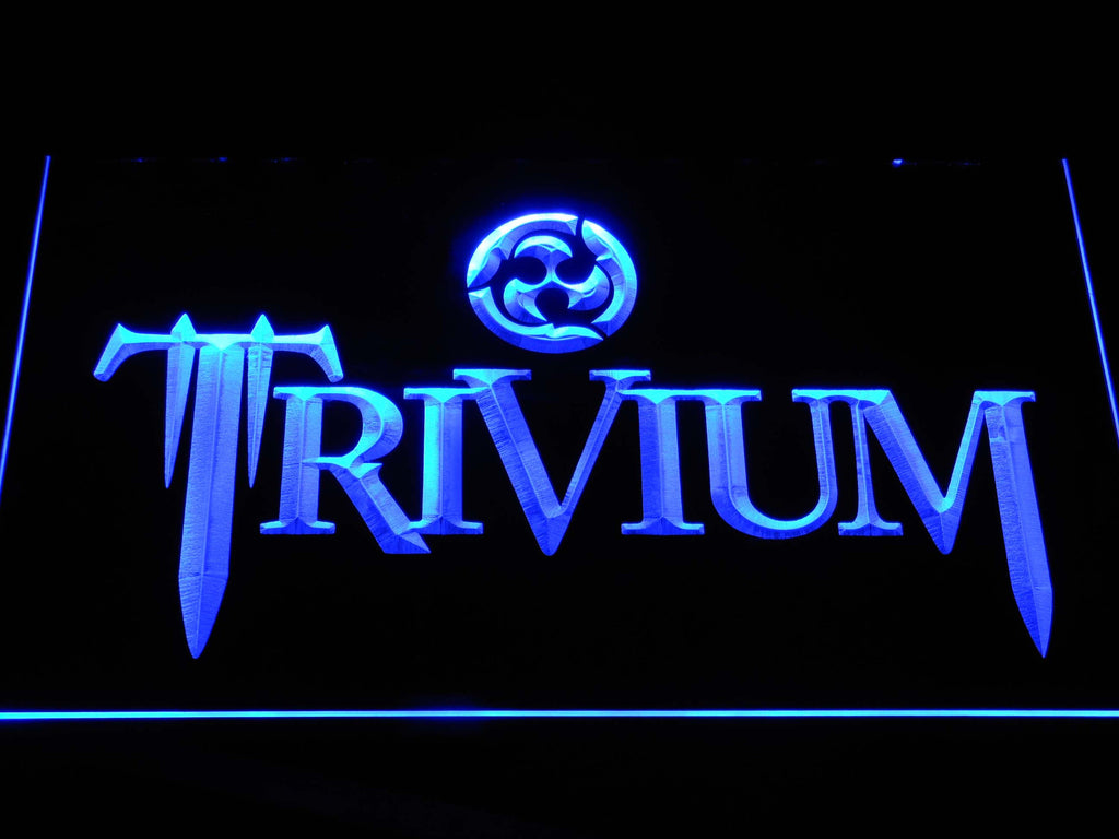 Trivium LED Sign - Blue - TheLedHeroes