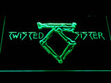 Twisted Sister LED Neon Sign Electrical - Green - TheLedHeroes