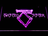 Twisted Sister LED Neon Sign USB - Purple - TheLedHeroes