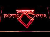 Twisted Sister LED Neon Sign Electrical - Red - TheLedHeroes