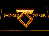 FREE Twisted Sister LED Sign - Yellow - TheLedHeroes