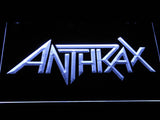 Anthrax LED Neon Sign USB - White - TheLedHeroes