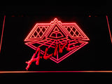Daft Punk Alive LED Neon Sign Electrical - Red - TheLedHeroes