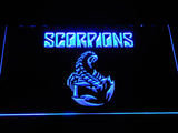 Scorpions (2) LED Neon Sign USB - Blue - TheLedHeroes