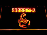 Scorpions (2) LED Neon Sign Electrical - Orange - TheLedHeroes