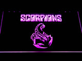 Scorpions (2) LED Neon Sign Electrical - Purple - TheLedHeroes