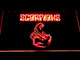 Scorpions (2) LED Neon Sign Electrical - Red - TheLedHeroes