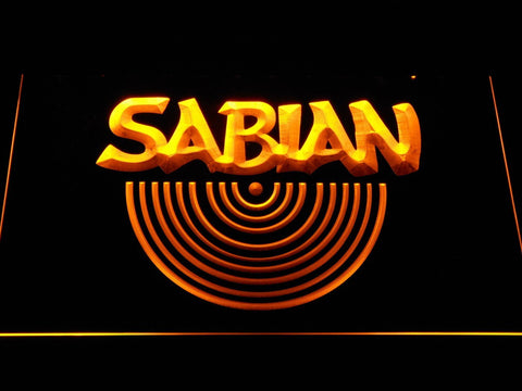 Sabian LED Neon Sign USB - Yellow - TheLedHeroes