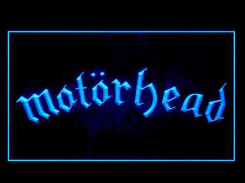 Motorhead LED Neon Sign Electrical - Blue - TheLedHeroes