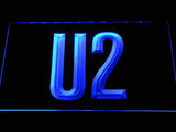 U2 Band LED Neon Sign Electrical - Blue - TheLedHeroes