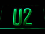 U2 Band LED Neon Sign USB - Green - TheLedHeroes