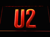 FREE U2 Band LED Sign - Orange - TheLedHeroes