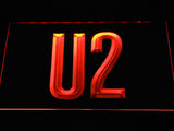 U2 Band LED Neon Sign USB - Orange - TheLedHeroes