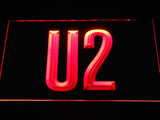 FREE U2 Band LED Sign - Red - TheLedHeroes
