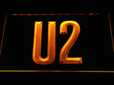 U2 Band LED Neon Sign USB - Yellow - TheLedHeroes