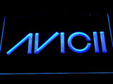 Avicii LED Neon Sign Electrical - Blue - TheLedHeroes