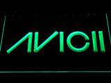 Avicii LED Neon Sign Electrical - Green - TheLedHeroes