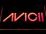 Avicii LED Neon Sign Electrical - Red - TheLedHeroes