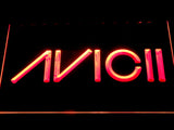 FREE Avicii LED Sign - Red - TheLedHeroes