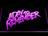 A Day to Remember 2 LED Sign - Purple - TheLedHeroes