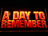 FREE A Day to Remember (2) LED Sign - Orange - TheLedHeroes