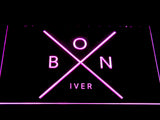 FREE Bon Iver LED Sign - Purple - TheLedHeroes