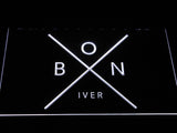 Bon Iver LED Neon Sign Electrical - White - TheLedHeroes