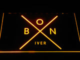 FREE Bon Iver LED Sign - Yellow - TheLedHeroes